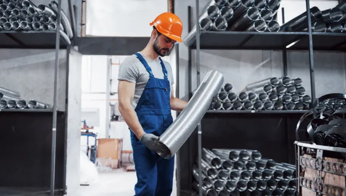 commercial duct fabrication